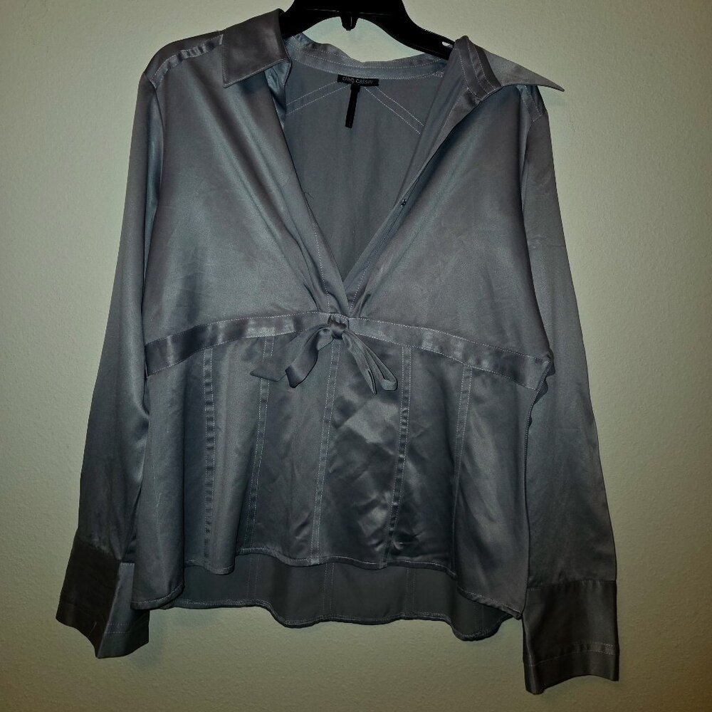 Lovely Oleg Cassini L Jacket-Style Blouse